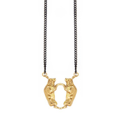 Dancing Bulls Necklace
