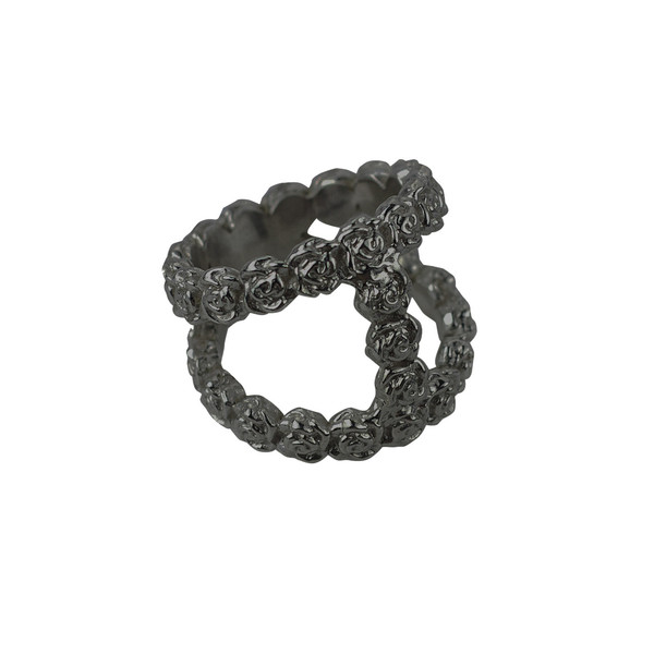 35 Tiny Roses - black
