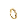 NEW! Ring with Tiny Roses - 18kt yellow gold