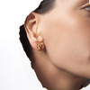 Tiny Bull Studs - golden